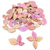 500g Random Iridescent Leaves Ceramics Mosaic Tiles,Making Creative 3 Size