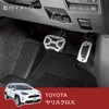 Carmate RP151 RAZO Cross Edition Pedal Set for Toyota AT