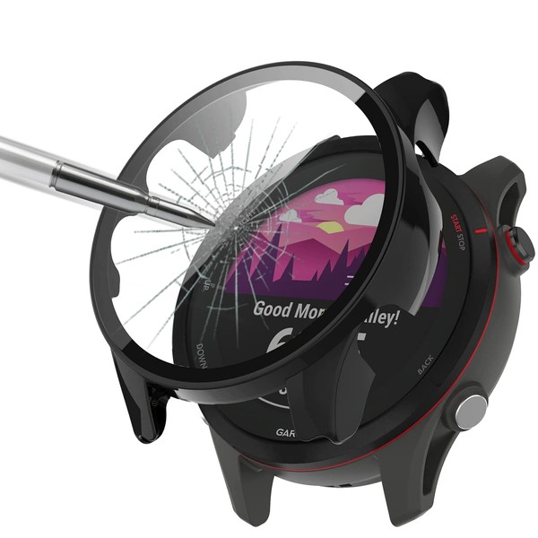 ZoRoll Case Compatible with Garmin Forerunner 255, All-Round Protective Case