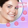 Zgxhga Tooth Gems Kit with Shiny Crystals for Teeth, DIY