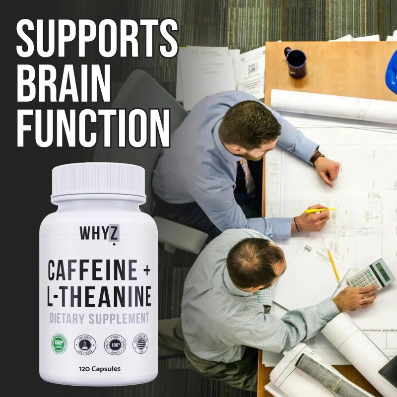 Whyz Cafena L-teanina 120 Cpsulas Energa Y Enfoque