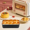 Herogo Non-Stick Loaf Pan Set of 4, Stainless Steel Rectangle