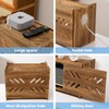 Solid Wood Projector Shelf Router Shelf Projector Stand Router Storage