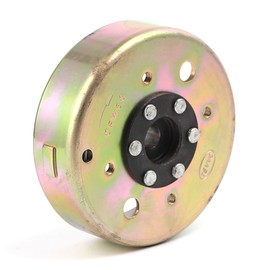Mokuo GY6 50CC Magnet Flywheel Rotor 8 Coil Compatible with Chinese GY6 50cc 4-Stroken 139QMA 139QMB Engine Scooter Mopeds ATV Go Kart