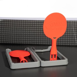 Table Tennis Training Aid Flip Paddle | Robot for Serve, Kickback and Placement Exercises | Ideal for Club Sports | Single Player or Group Training