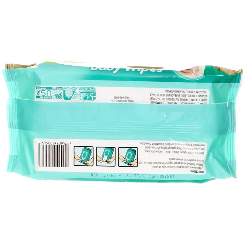 GoodSense Soft Cream Baby Wipes, Unscented, 35 Ct