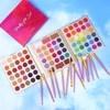 UCANBE Professional 86 Colors Eyeshadow Palette with 15pcs Makeup Brushes