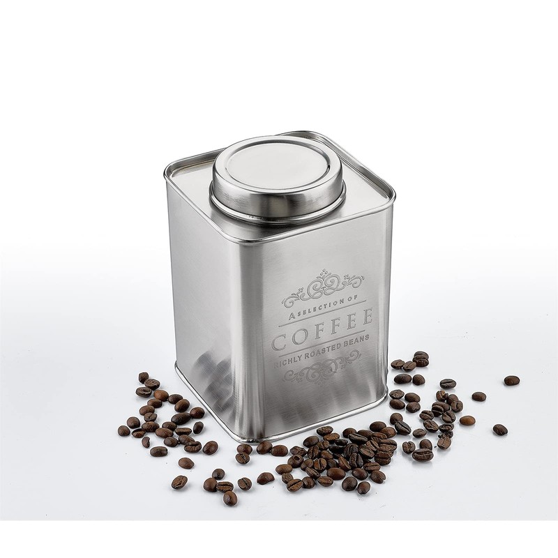 Zassenhaus Coffee Storage Container, Grey, 500 g