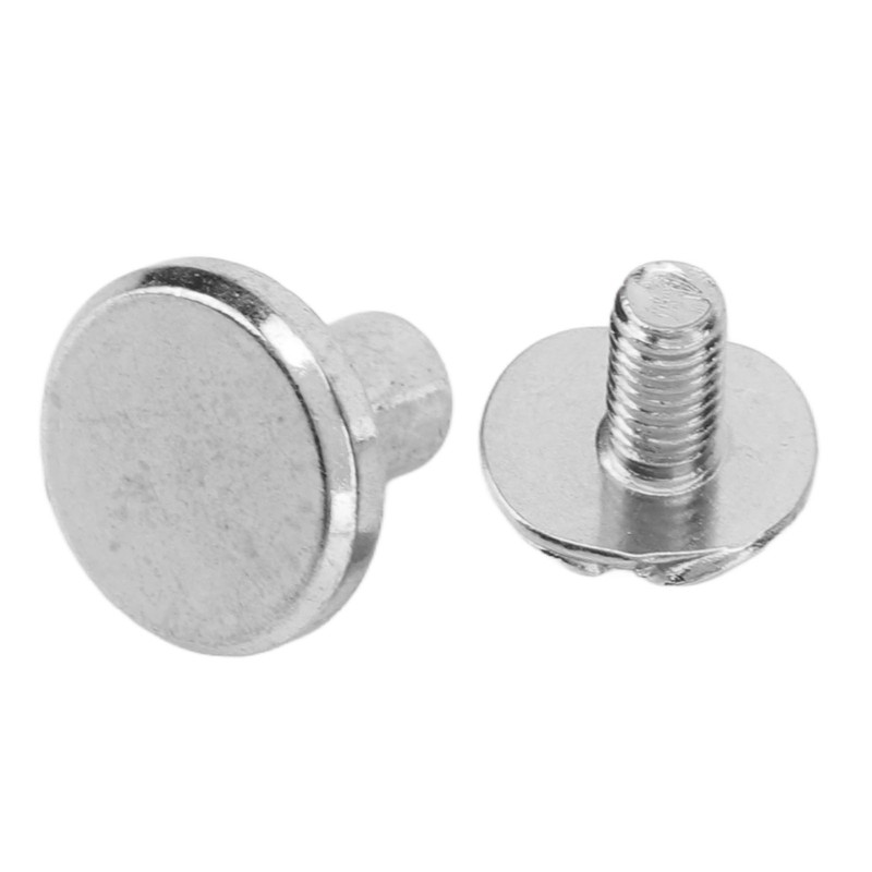 120 Sets Book Binding Screw 9x8mm Uniform Coating Color Lasting