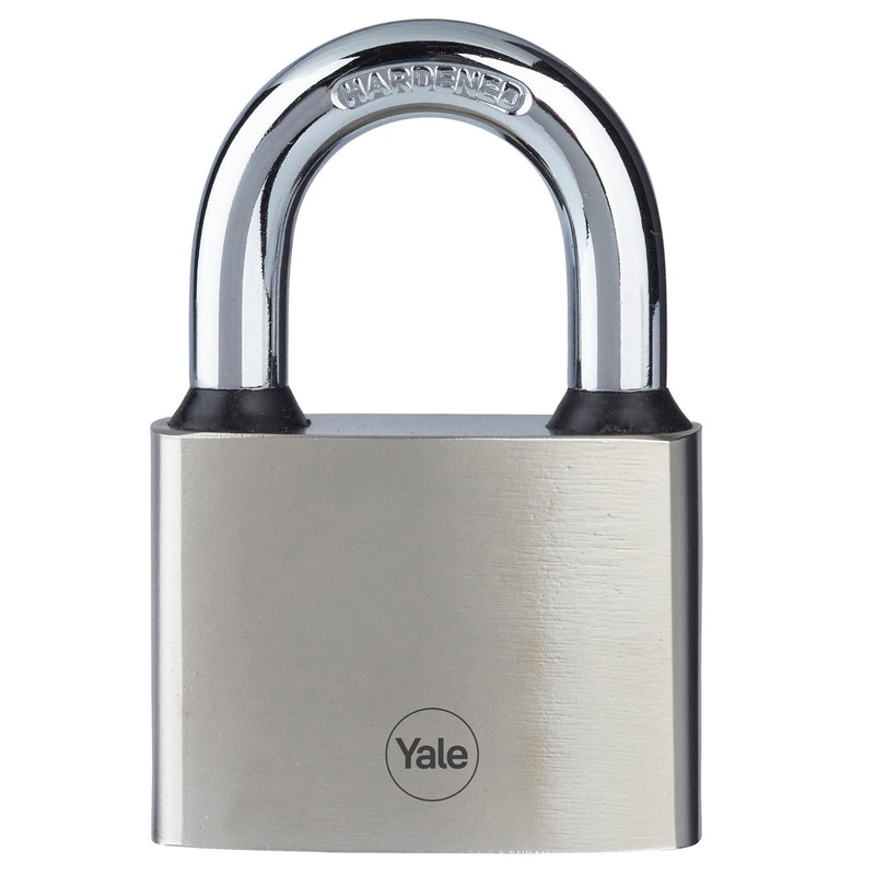 Yale - Y112/60/132/1 Iron Disc Padlock 60mm - Nickel Plated