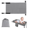Kids Airplane Travel Hammock, Toddler Airplane Bed, 31x17in Seat Extender