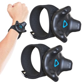 Skywin VR Tracker Straps for HTC, Vive Tracker Straps, Adjustable Tracker Straps, VR Full Body Tracking, Tracking in Virtual Reality, 2 Hand Strap (Trackers Not Incl)