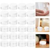 Healeved 24pcs Refillable Face Cream Jars Cosmetic Containers Seal Lids