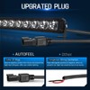 Autofeel 14 inch Led Light Bar, 60W 6300LM, Led Fog