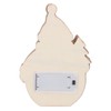 Luminous Christmas Ornament LED Light Emitting Wooden Christmas Decorations Ornaments