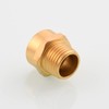 Tecmolog 2 Pcs BSP to NPT Adapter Brass G1/2 Female