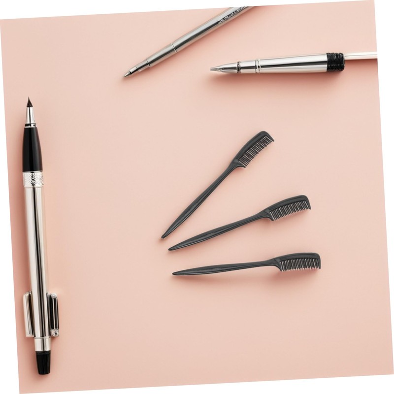 IWOWHERO 100pcs Mini Eyelash Comb Lash Separator Tool Portable Cosmetic