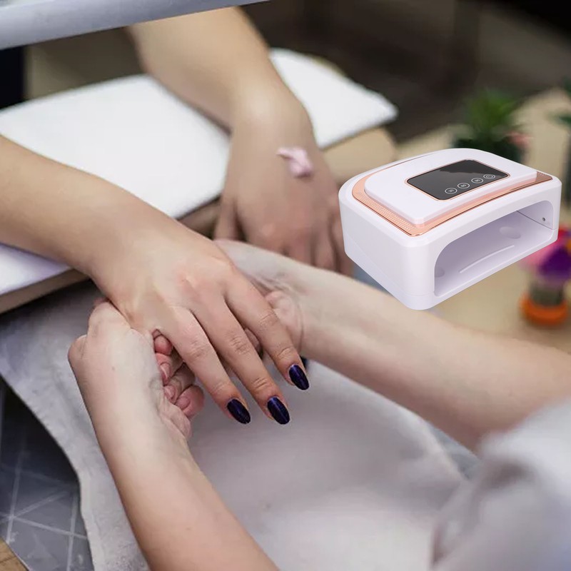 120W Nail Gel Dryer 4 Time Setting 30pcs Light Chips