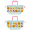 Skater KB7-A Children's Lunch Box, Drawstring Bag, Animal Crossing, Made