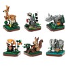 Petite Jungle and Forest Pals: Whimsical Wildlife Mini Block Set