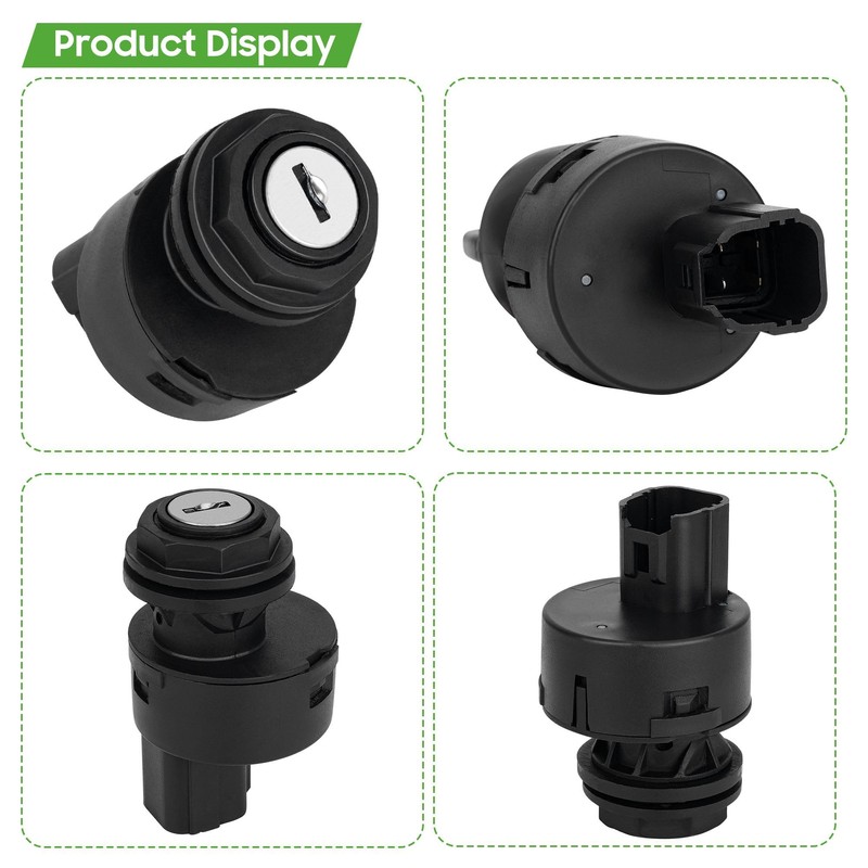 10L0L Golf Cart Ignition Key Switch for Yamaha G29, 2