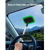 AstroAI Windshield Cleaner, Microfiber car Window Cleaner with 4 Reusable