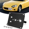 License Plate Holder Front Bracket No Drill Tow Hook Mount