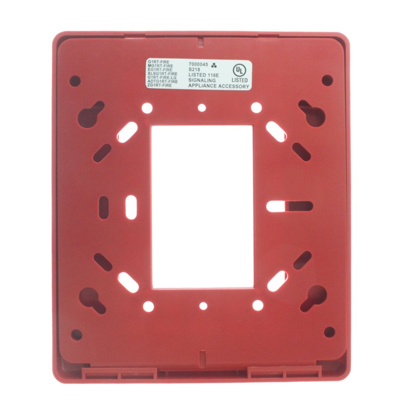 EST Edwards G1RT-Fire Genesis Device Trim Plate For Device Boxes,