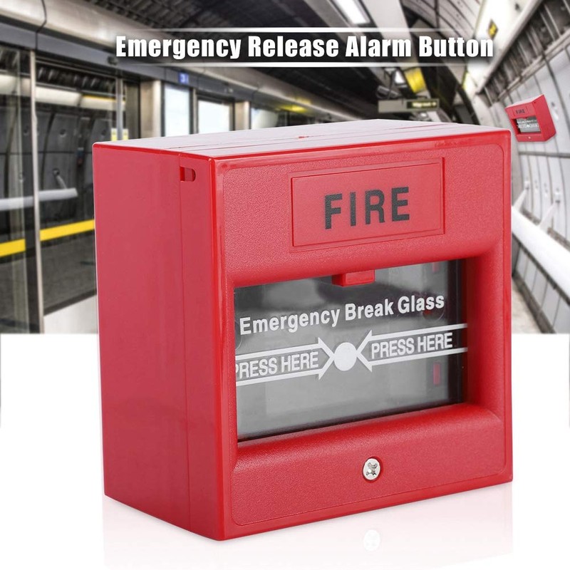 Fire Alarm Button, Alarm Button, Home Office Emergency Safety System,