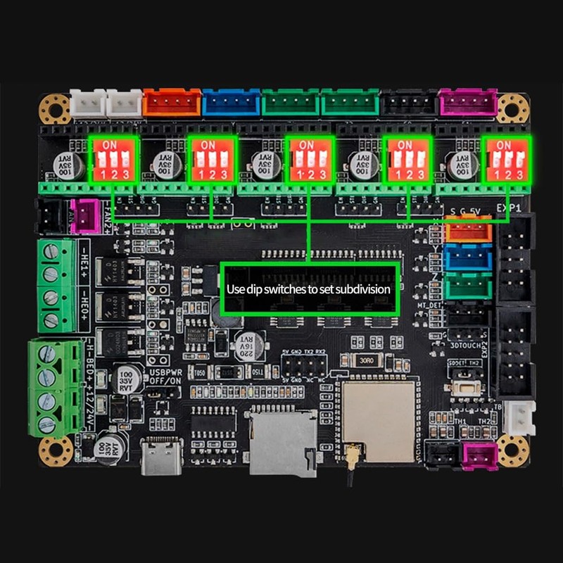 Byttlerom Mks Tinybee Controller Card Motherboard 32Bit 3D Printer Control