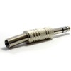 kenable 6.35mm METAL Stereo Jack Plug & Strain Relief Solder