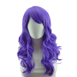 Epic Cosplay Hestia Classic Purple Curly Wig 22 Inches(08PUR)