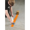Brady ToughStripe Nonabrasive Floor Marking Tape, 100' Length, 2" Width,
