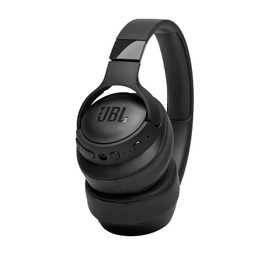 JBL Tune 760NC - Wireless Over-ear Noise Cancelling headphones, JBL Pure Bass Sound, Voice Assist, Google Fast Pair, Up to 50Hrs of Battery with ANC off, Lightweight and foldable design (Black)