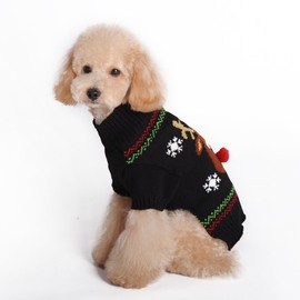 BABAHU Dog Sweater Christmas,Dog Xmas Sweaters for Cat, Santa Puppy Clothes