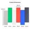 Evoges 28mm x 100mm Flat Plastic Glazing Packers (1-6mm) Durable