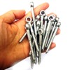 20Pack 304 Stainless Steel Long Screw Eye Bolt Cable Railing