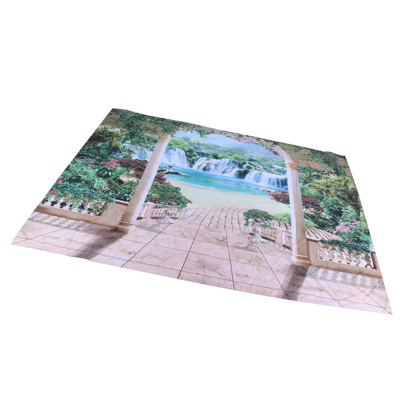 Landscape Tapestry 7.5x5.9ft Polyester Fiber Durable Background Wall Hanging Decorative
