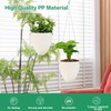 Sungmor 3 Pack Self Watering Hanging Planters, Unique Eggshell Shape
