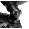 Knightsbridge 110-230V IP65 Twin Head Black 20W Security Floodlight with