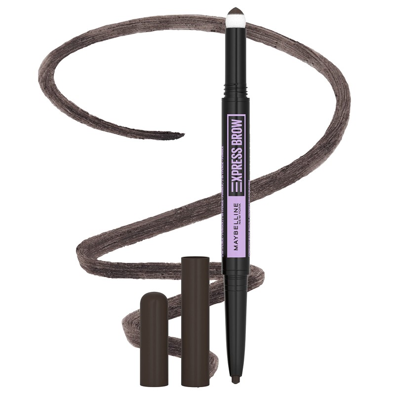 Maybelline New York Express 2-In-1 Pencil and Powder, Eyebrow Makeup,