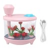 Micro Landscape Humidifier Fish Tank Modeling Ultra Sound USB Low