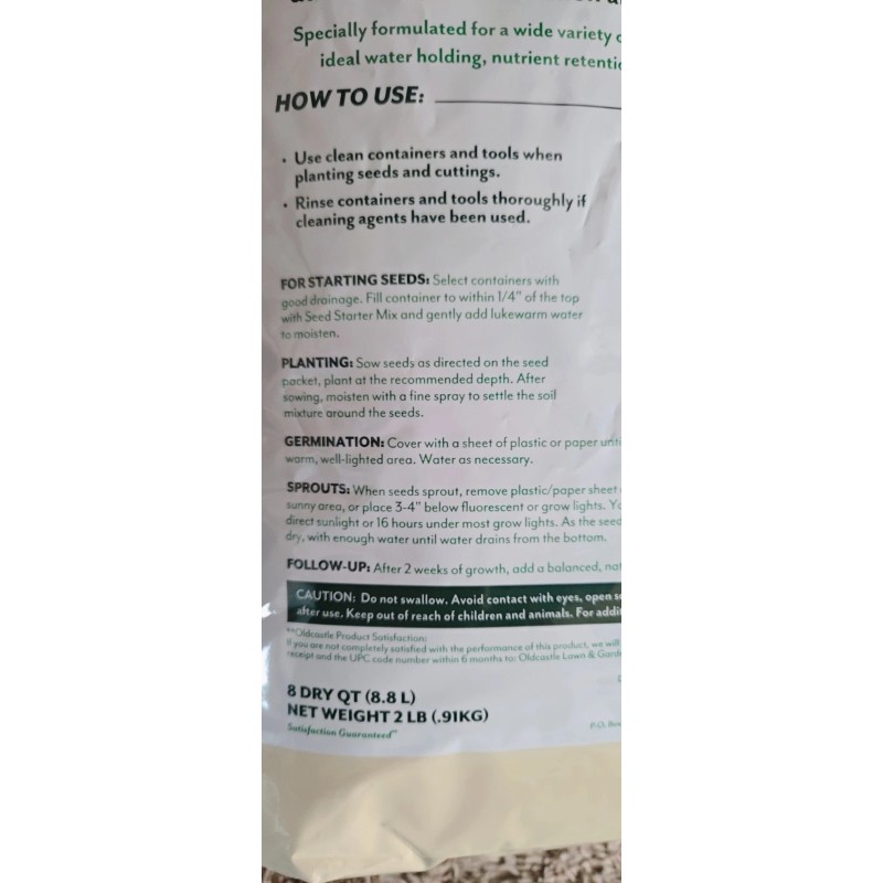 Master Garden NEW ORGANIC PREMIUM Coconut Coir Seed Starter PLANT