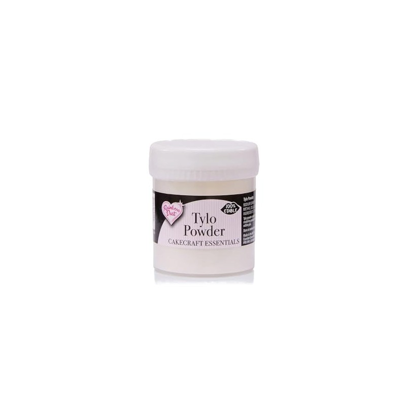 Rainbow Dust Tylo Powder, 50g - Makes Edible Glue &