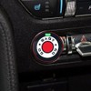 TOOLEPIC Car Push Start Button Cover for Mustang 2015-2014, Engine