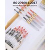 Tinsync 8 Pcs Japanese Pens Stationery, 0.5mm Retractable Gel Pens