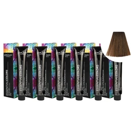 PostQuam - Pack of 6 Professional Hair Colours with High Coverage - Permanent Hair Dye 100% Grey Coverage Even and Durable Natural Hair Colour - More than 90 Hair Dyes
