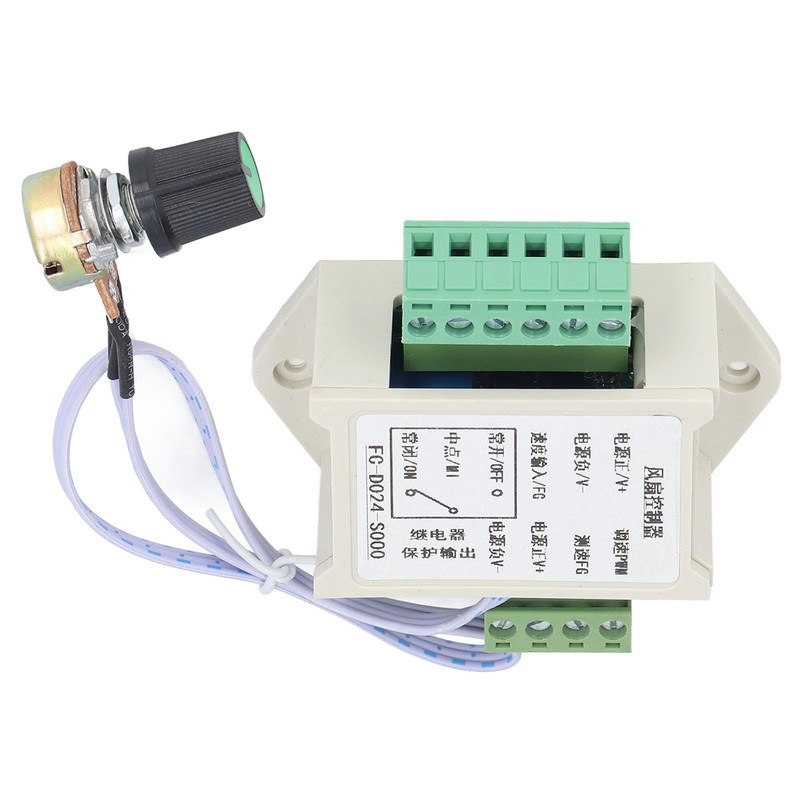 Fan Speed Controller 4 Wire Speeds Control Socket Ventilation Heat