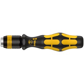Wera 05051273001 Kraftform ESD 813 R Hexagon Bitholding Screwdriver, Non-Magnetic, 1/4" Head, 90mm Blade Length