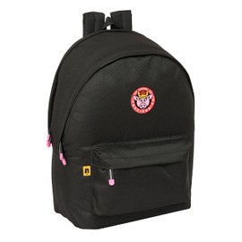 safta KINGS LEAGUE PORCINOS Rucksack für Laptop 39,6 cm (15,6 Zoll) und USB, ideal für Jugendliche verschiedener Altersgruppen, recycelter Stoff, bequem und vielseitig, Qualität und